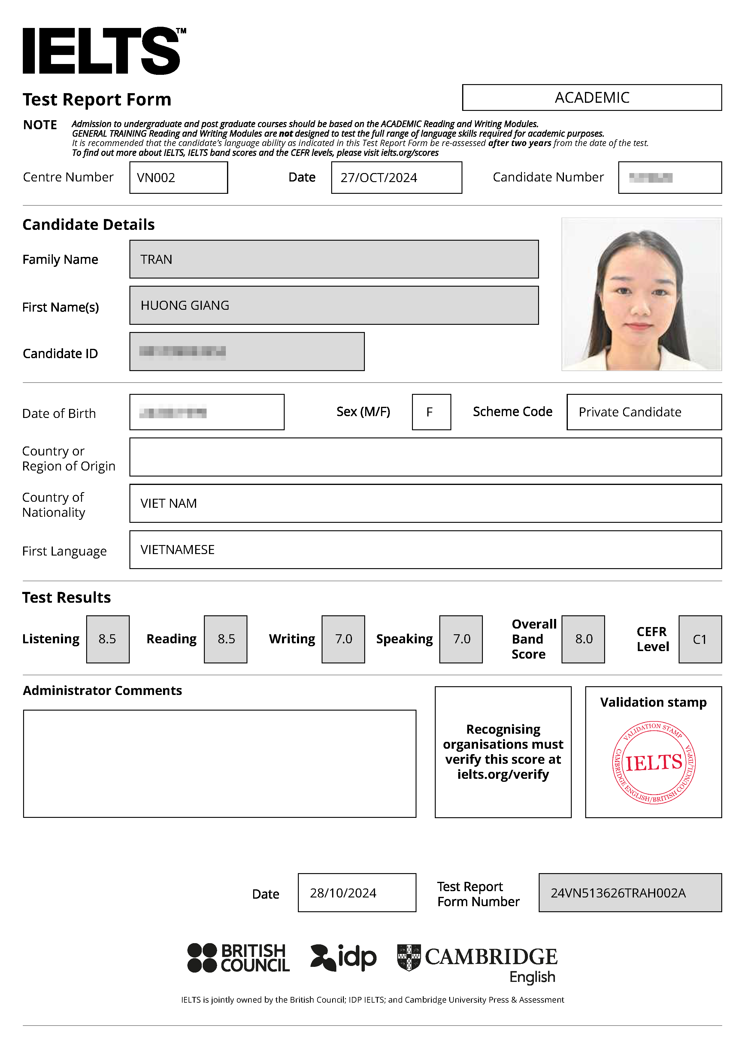 IELTS ADVANCED